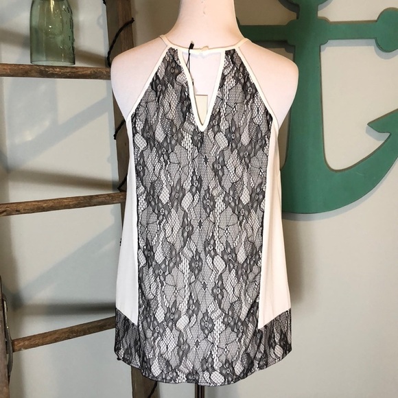 Creative Commune black lace detail top - Picture 4 of 6